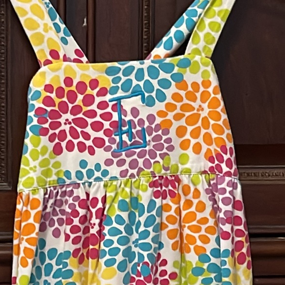 Girls’ Kelly’s Kids Casual Dress with E monogram Size 7-8 - Picture 2 of 3